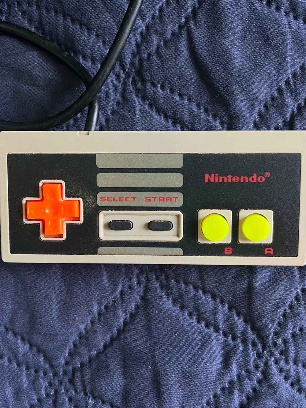 Docs Fix-a-Pad Nintendo NES Controller Yellow Orange RARE For Repair